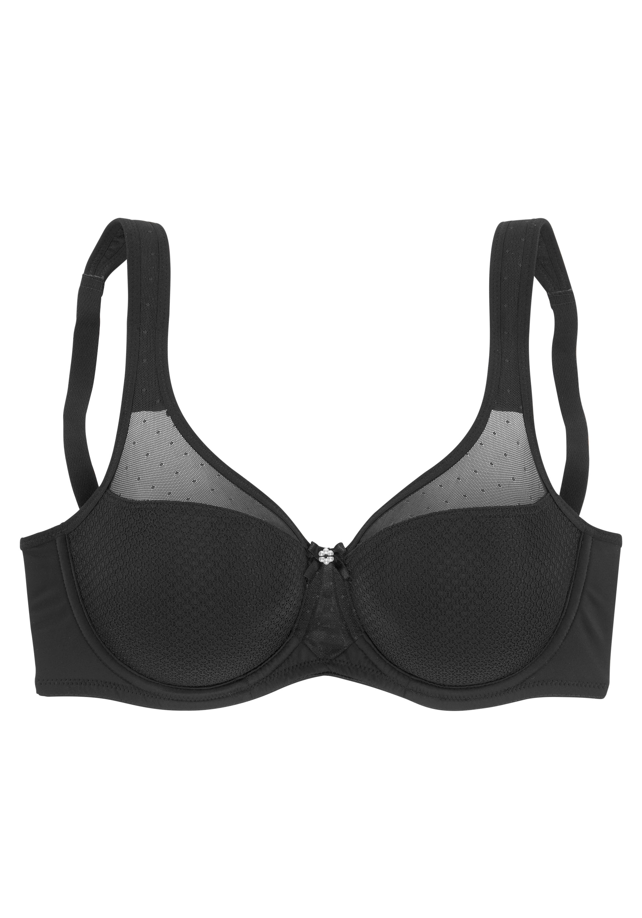 Reggiseno di NUANCE in nero: frontale