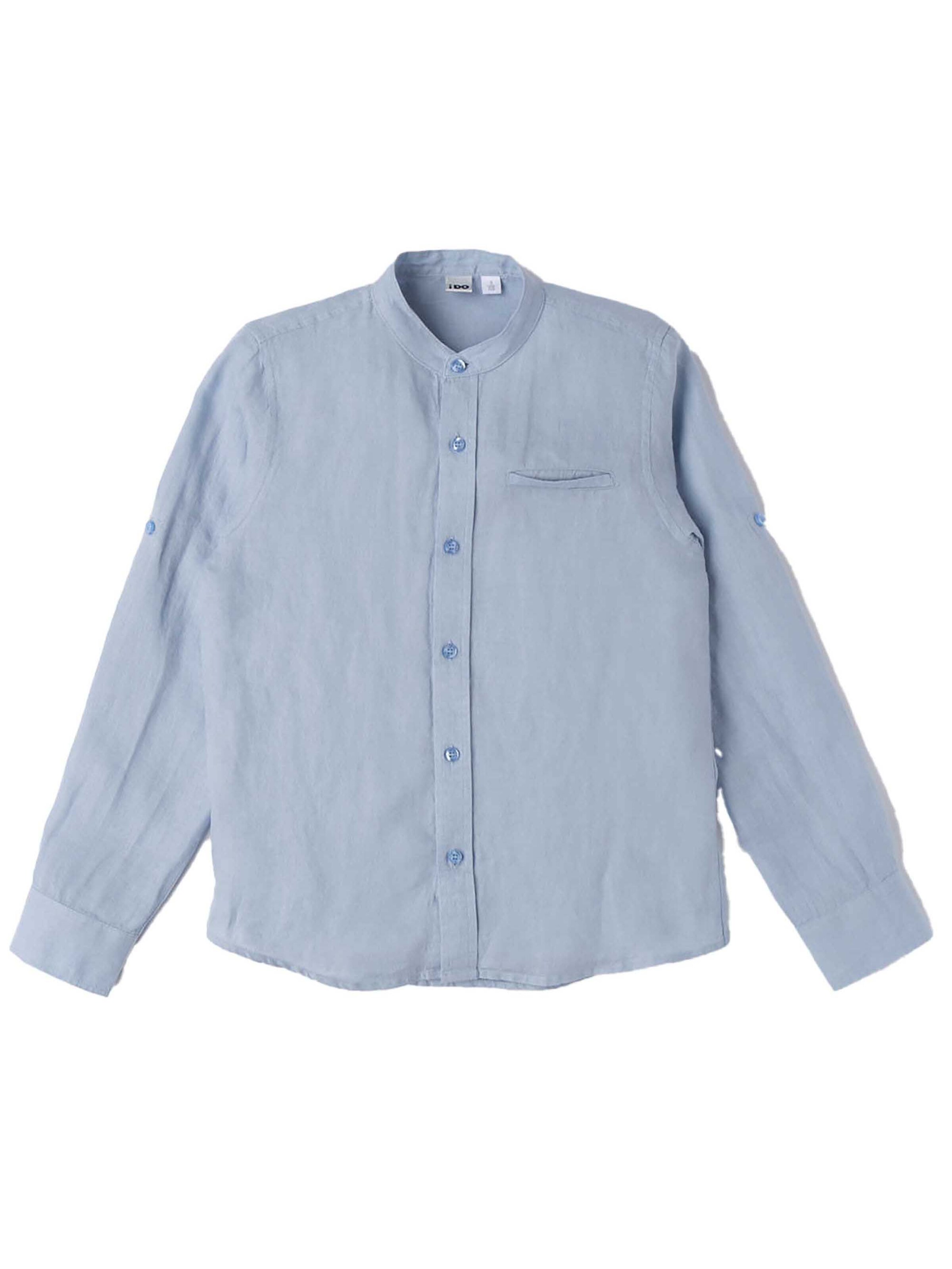 IDO COLLECTION Overhemd 'Ml' in Blauw: voorkant