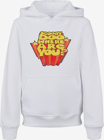 F4NT4STIC Sweatshirt in White: front