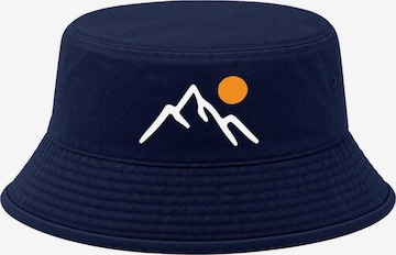 Neverless Hat 'Mountain Sun' in Blue: front