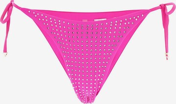 GUESS Bikini Bottoms in Pink: front