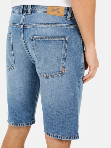 CAMEL ACTIVE Loosefit 5-Pocket Denim Shorts aus Baumwolle in Blau