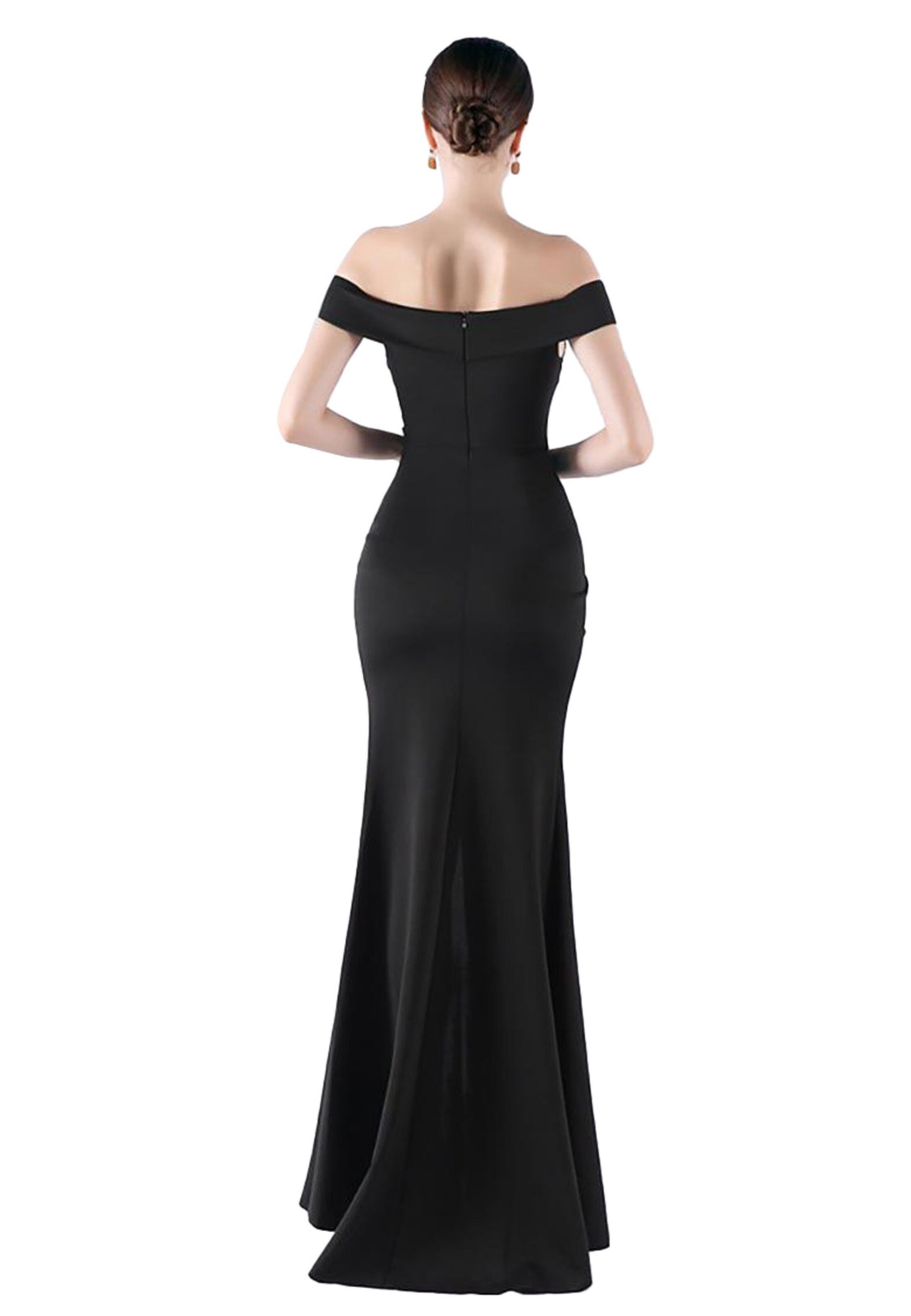 Moda Minx Abendkleid in Schwarz