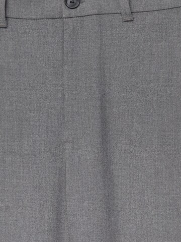 Pull&Bear Široke hlačnice Hlače na rob | siva barva