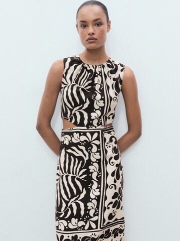 Robe 'OLIMPIO' MANGO en noir