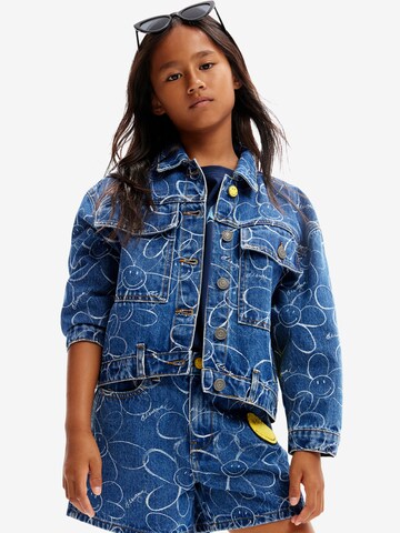 Veste mi-saison Desigual en bleu : devant