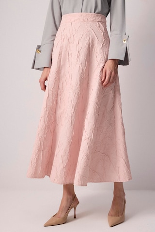 Touche Prive Rok in Roze: voorkant