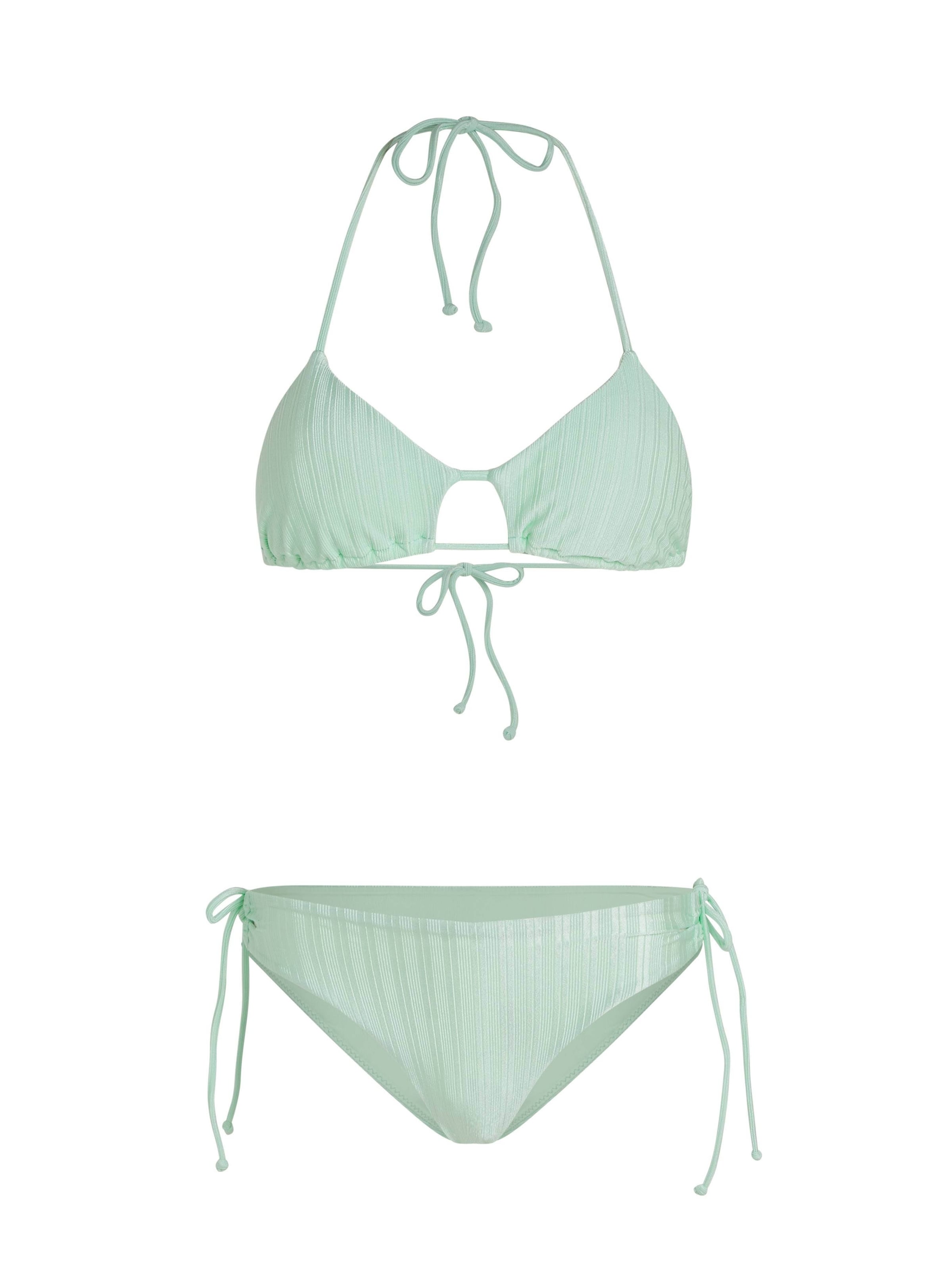 O'NEILL Triangel Bikini 'Madrid Jensen' in Grün: Vorderseite