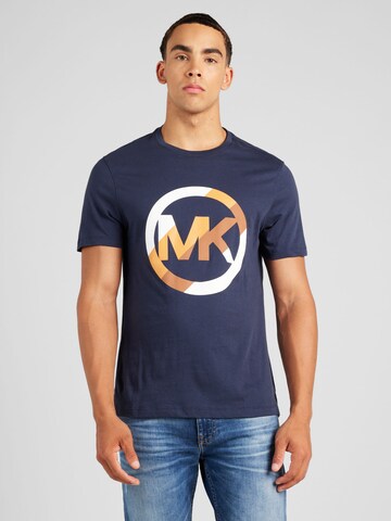 T-Shirt 'VICTORY' Michael Kors en bleu : devant