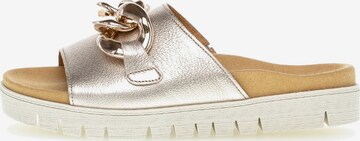 GABOR Pantolette in Gold