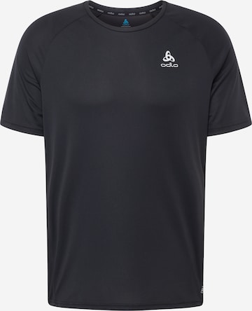 ODLO Λειτουργικό μπλουζάκι σε μαύ�ρο: μπροστά