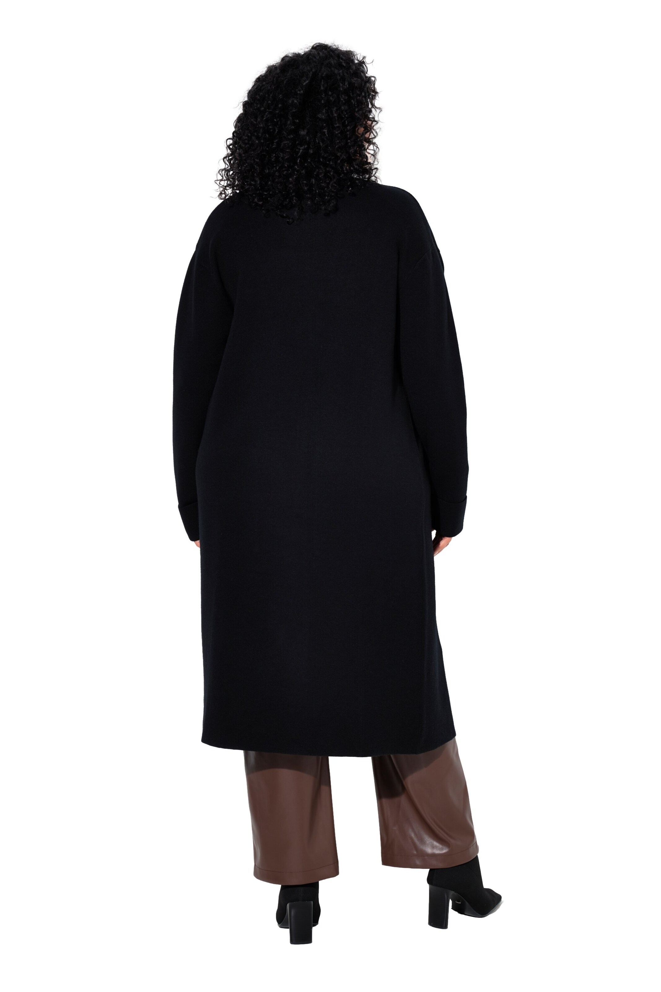 Ulla Popken Knit cardigan in Black