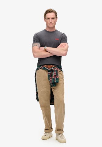 pelēks Superdry T-Krekls