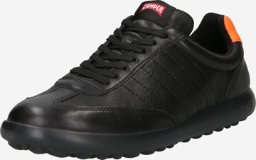 Sneaker bassa 'Pelotas' di CAMPER in nero: frontale