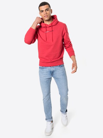 Felpa di Tommy Jeans in rosso