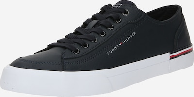 TOMMY HILFIGER Zapatillas deportivas bajas 'CORPORATE' en navy / rojo / blanco, Vista del producto