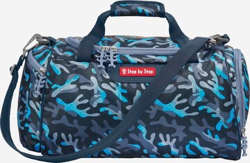 Borsa weekend di STEP BY STEP in blu: frontale