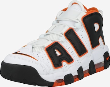 Baskets hautes 'AIR MORE UPTEMPO 96' Nike Sportswear en blanc : devant