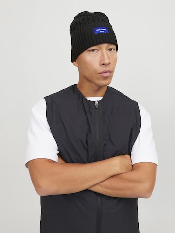 JACK & JONES - Gorra en negro: frente