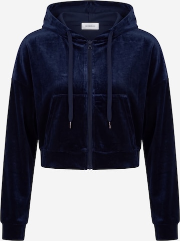 Veste de survêtement CHOLIDOU en bleu : devant