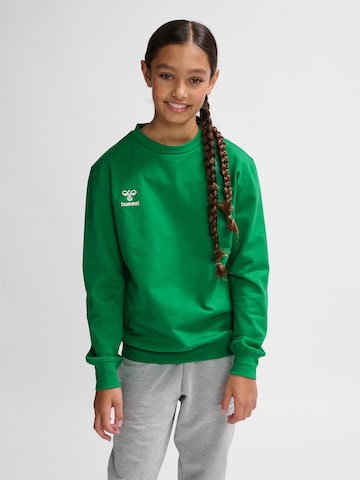 Hummel Athletic Sweatshirt 'GO 2.0' in Green: front