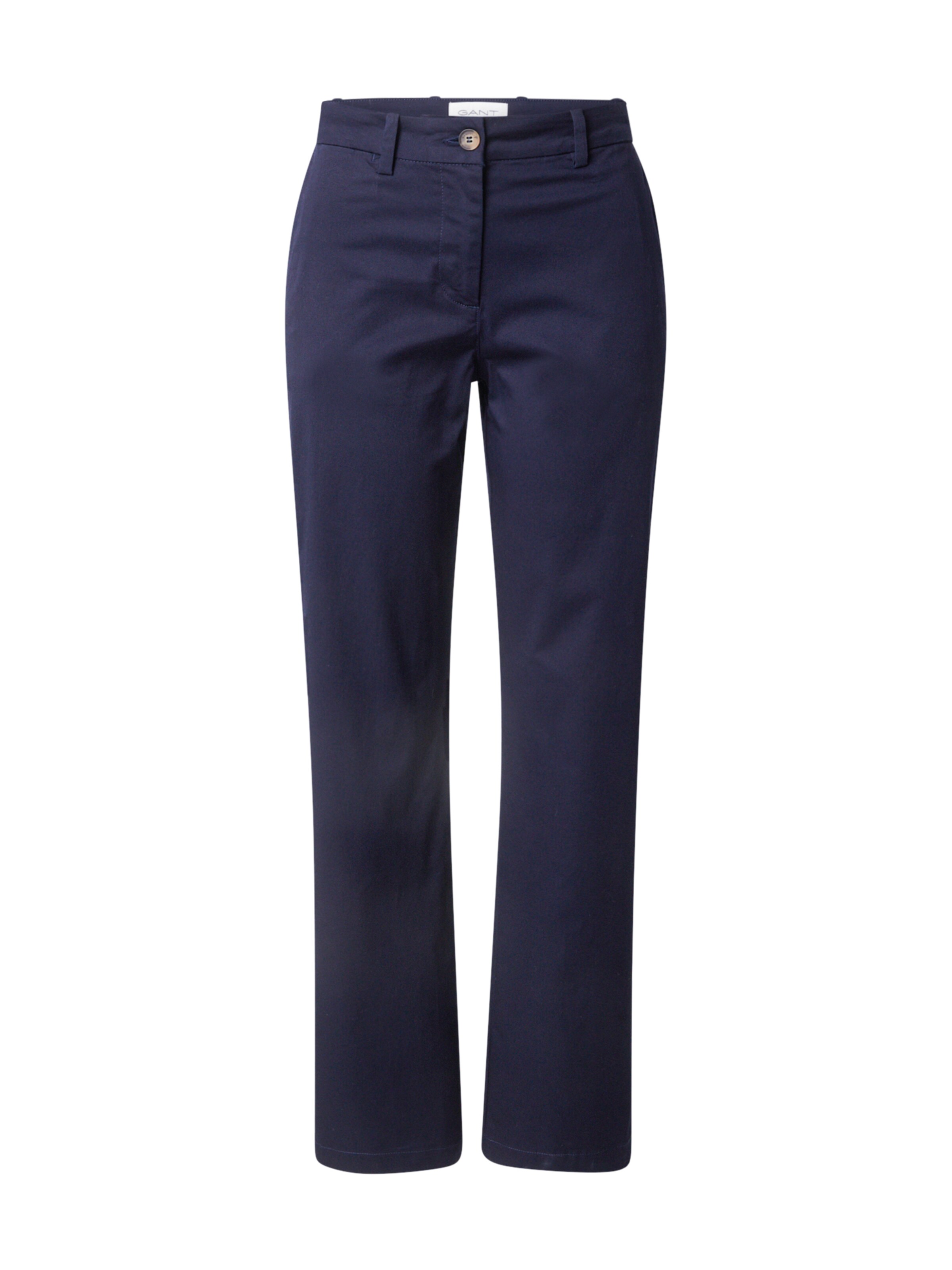 GANT Normální Chino kalhoty – modrá: přední strana