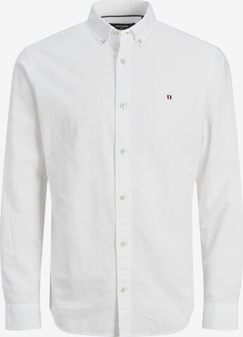 JACK & JONES Regular fit Button Up Shirt in White: front