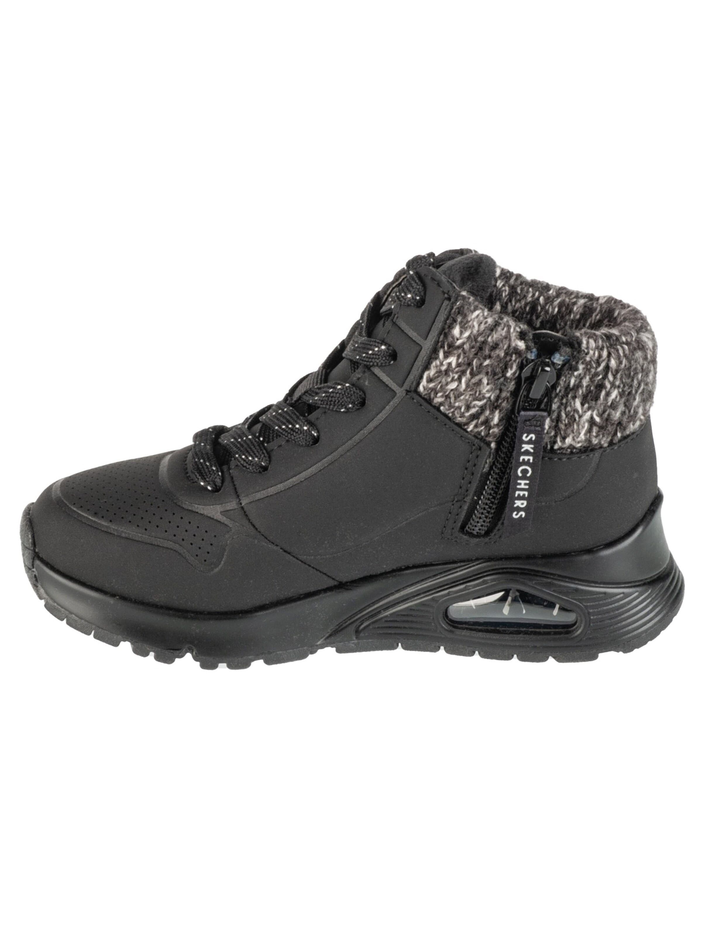 Baskets hautes 'Uno Gen1 - Darling Daze' SKECHERS en noir