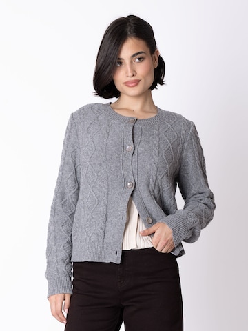 IVKO Woman Strickjacke in Grau: Vorderseite