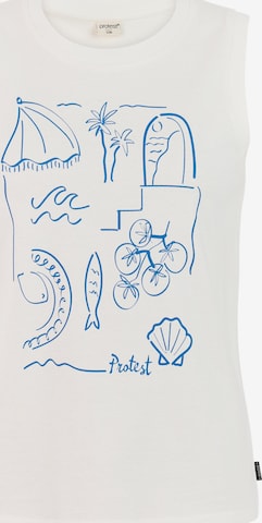 PROTEST Top 'PRTAnother' in Weiß: Vorderseite