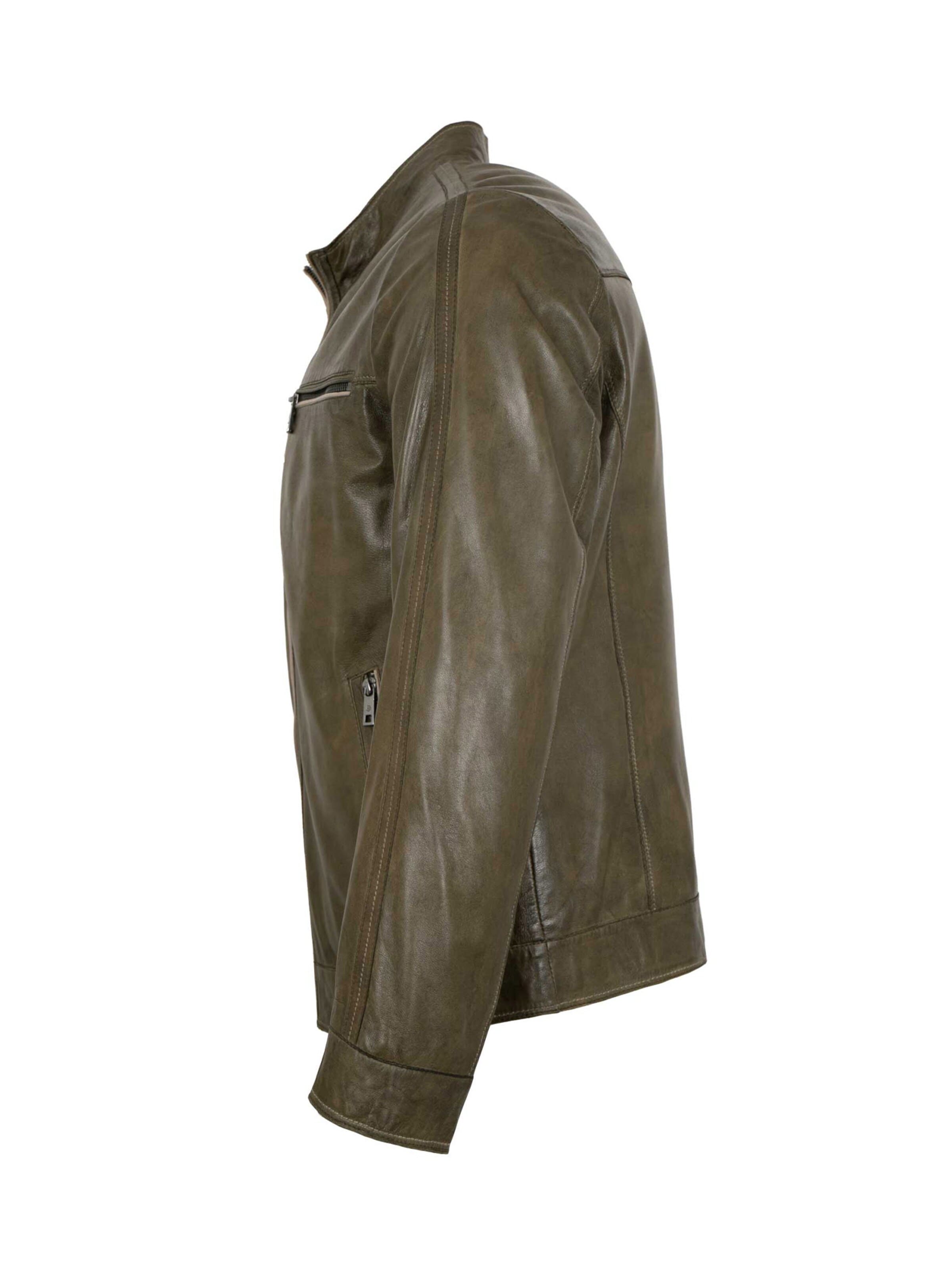 MILESTONE Between-season jacket 'MSEthan' in Green