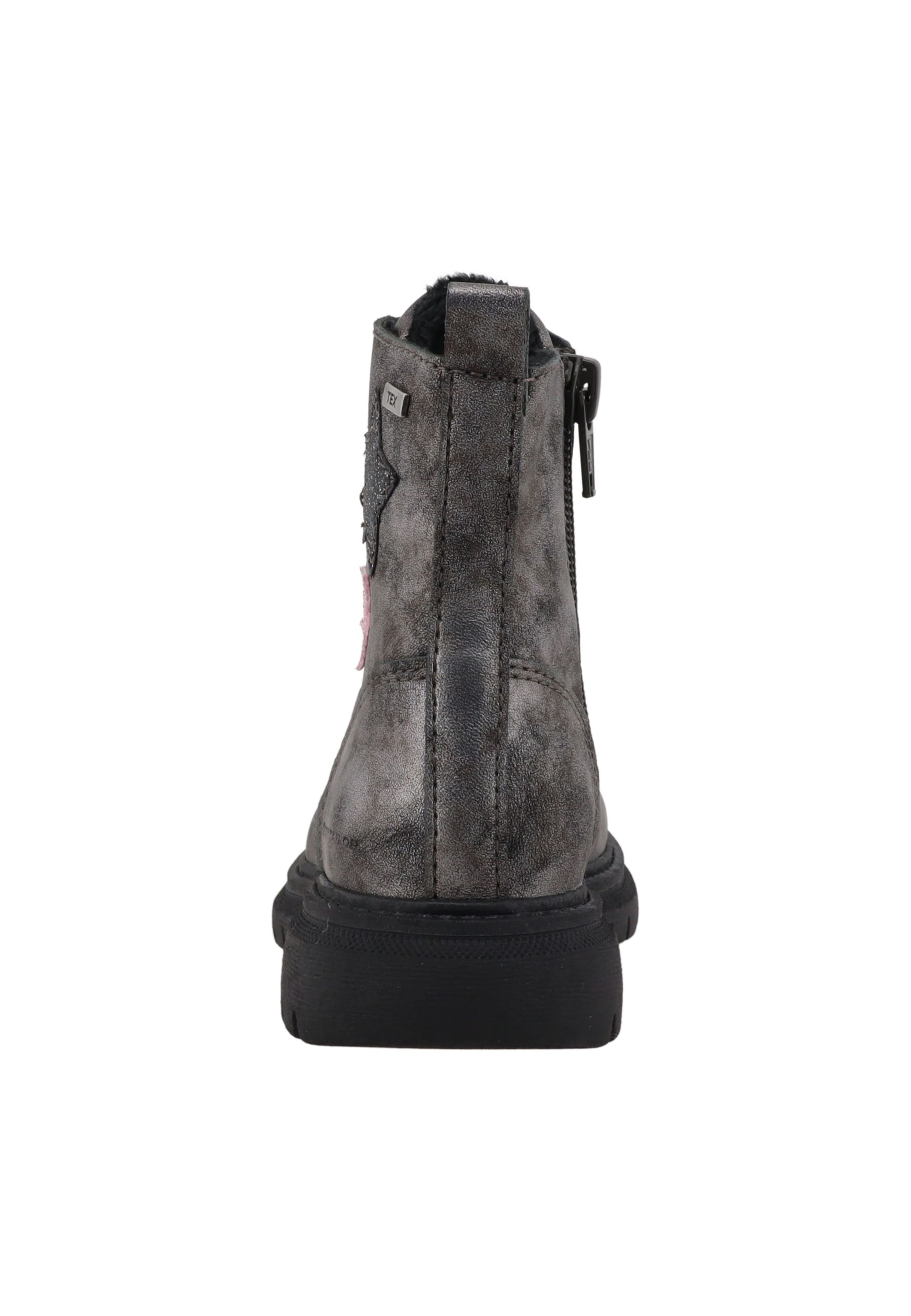 Stivaletto stringato di TOM TAILOR in grigio