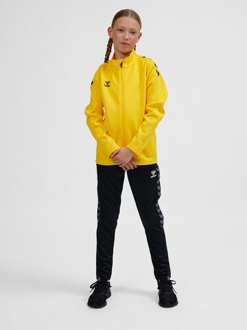 Hummel Sportssweatjakke i gul