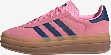 ADIDAS ORIGINALS - Zapatillas deportivas bajas 'Gazelle Bold' en rosa: frente