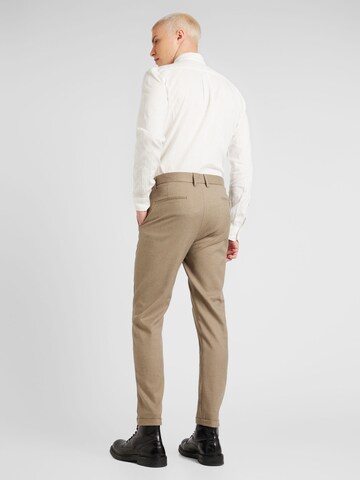 Coupe slim Pantalon chino Lindbergh en beige