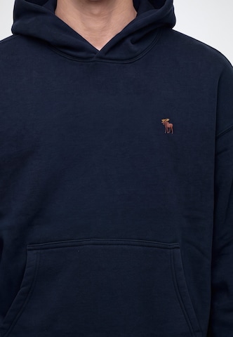 Felpa di Abercrombie & Fitch in blu