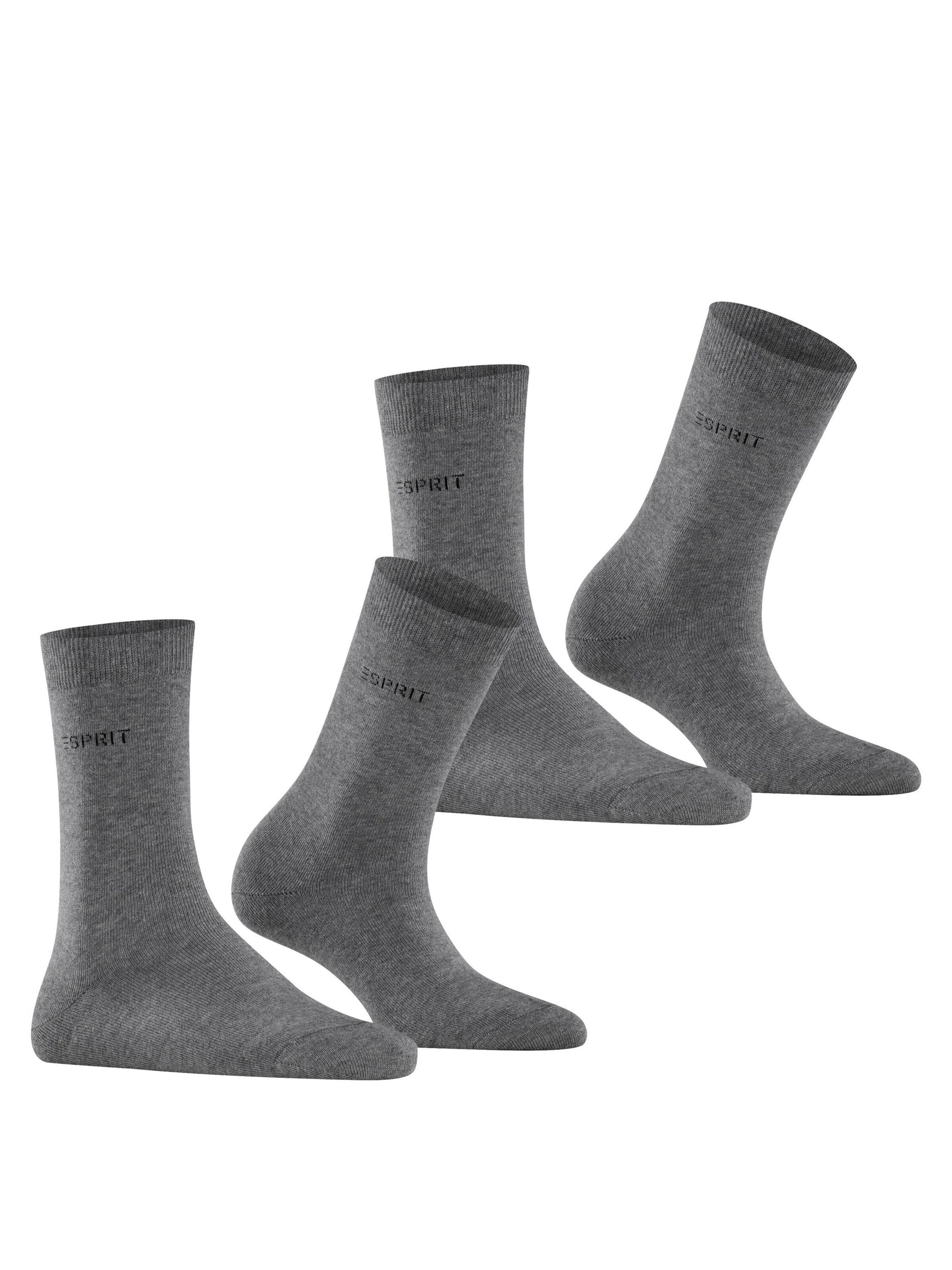 ESPRIT Socken 'Uni 2-Pack'‌‌‌‌ in Grau