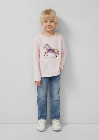 T-Shirt s.Oliver en rose : devant