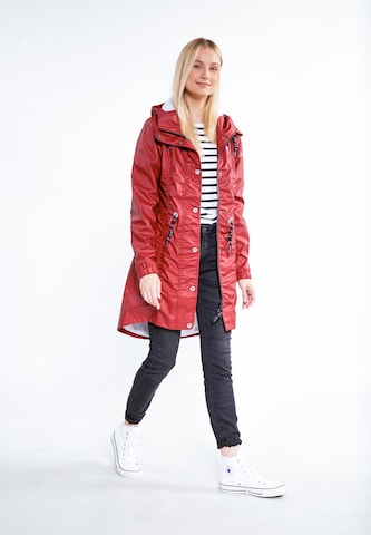 Manteau fonctionnel Schmuddelwedda en rouge