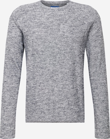 Pull-over 'ERNST' JACK & JONES en gris : devant