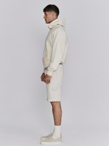 SikSilk Sweatshirt in Beige