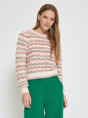Pull-over 'Kalima' minus en rose : devant