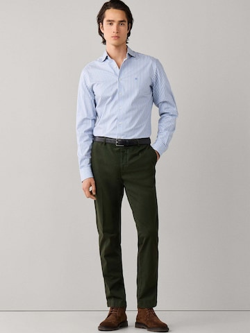 Hackett London Comfort fit Button Up Shirt in Blue