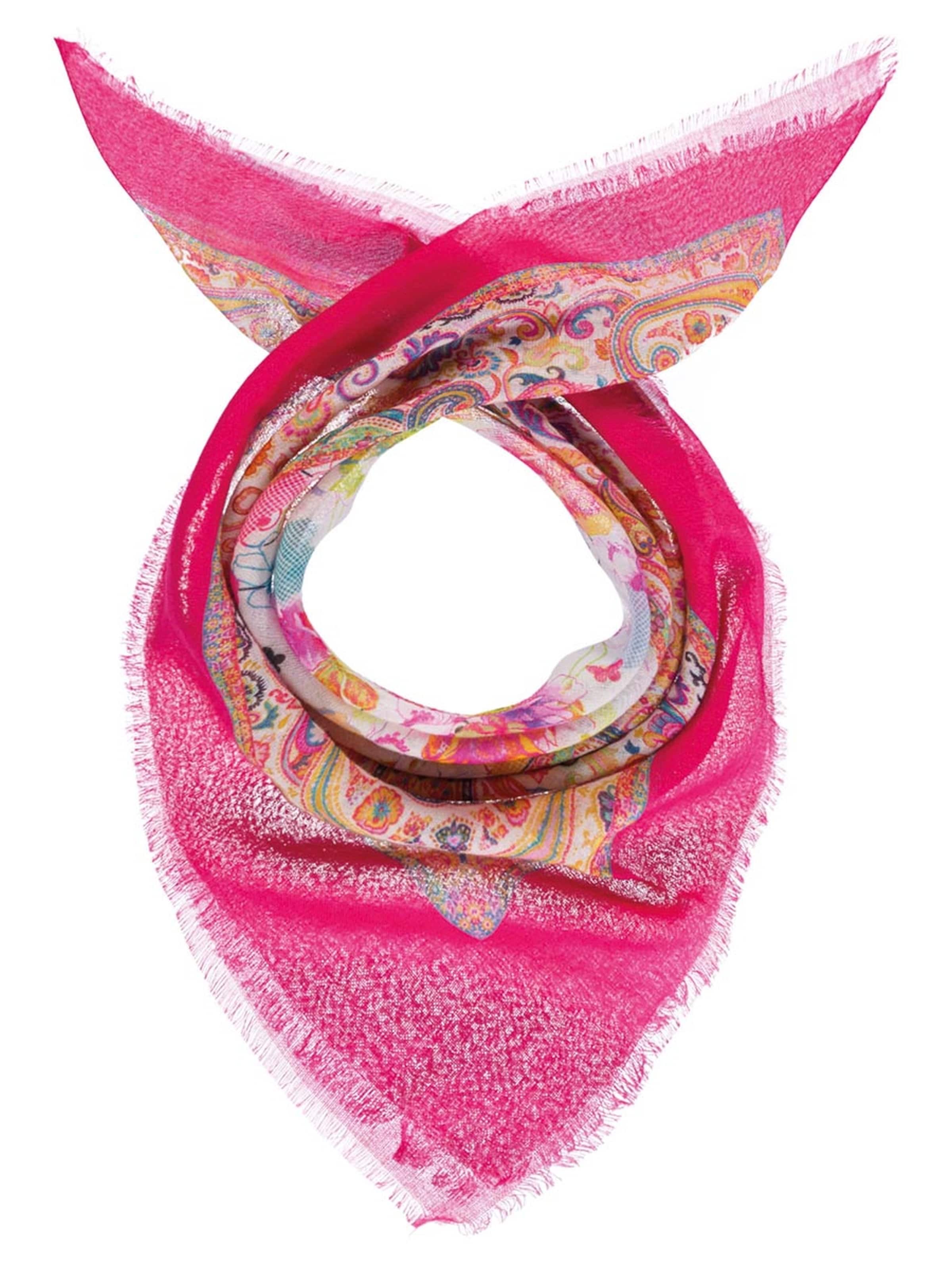 Passigatti Schal‌‌ in Pink: Vorderseite