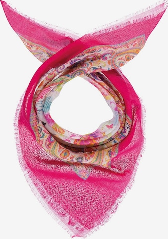 Passigatti Schal in Pink: Vorderseite