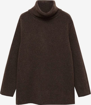 MANGO Pullover 'Camilo' in Braun: Vorderseite