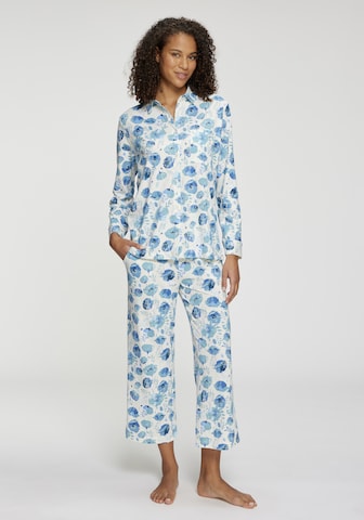 VIVANCE Pyjamasbyxa i blå