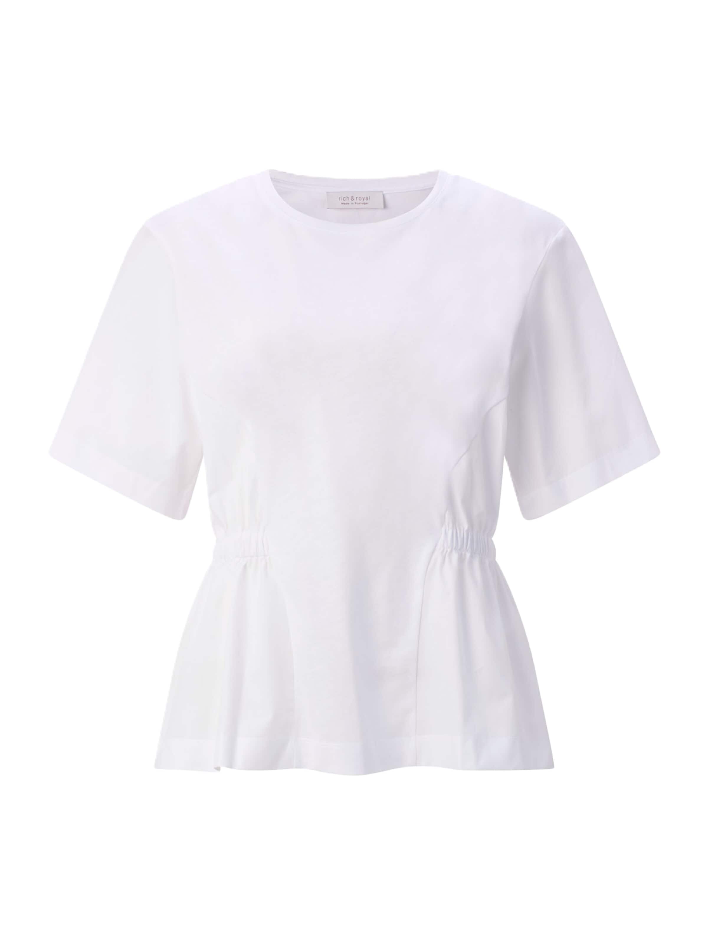 Rich & Royal T-shirt i vit: framsida