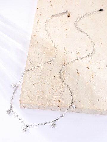 Chaîne 'Bloom' Hey Happiness en argent