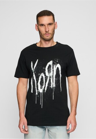 Mister Tee - Camiseta 'Korn Still a Freak' en negro: frente
